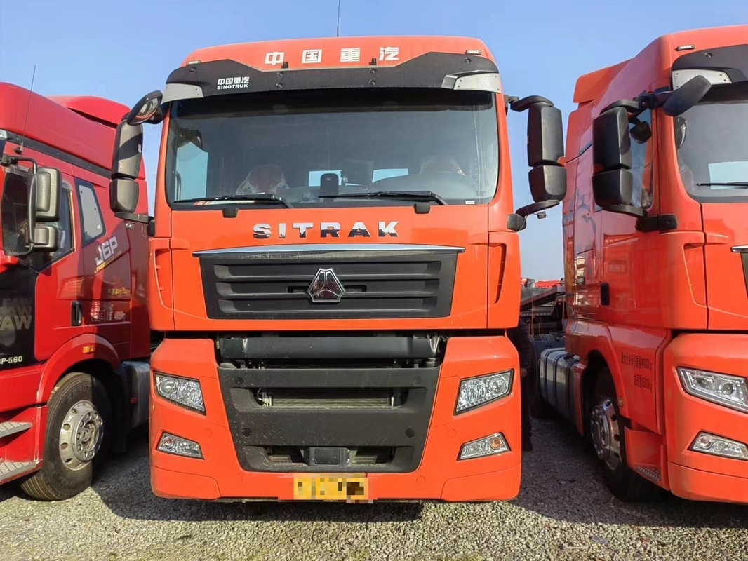 6x4 ট্যাক্টর ট্রাক ব্যবহৃত 2021 বছর উচ্চ ক্ষমতা 480hp ডিজেল স্টিরাক জি 7 টেইলর ট্রাক ম্যানুয়াল ইউরো 5