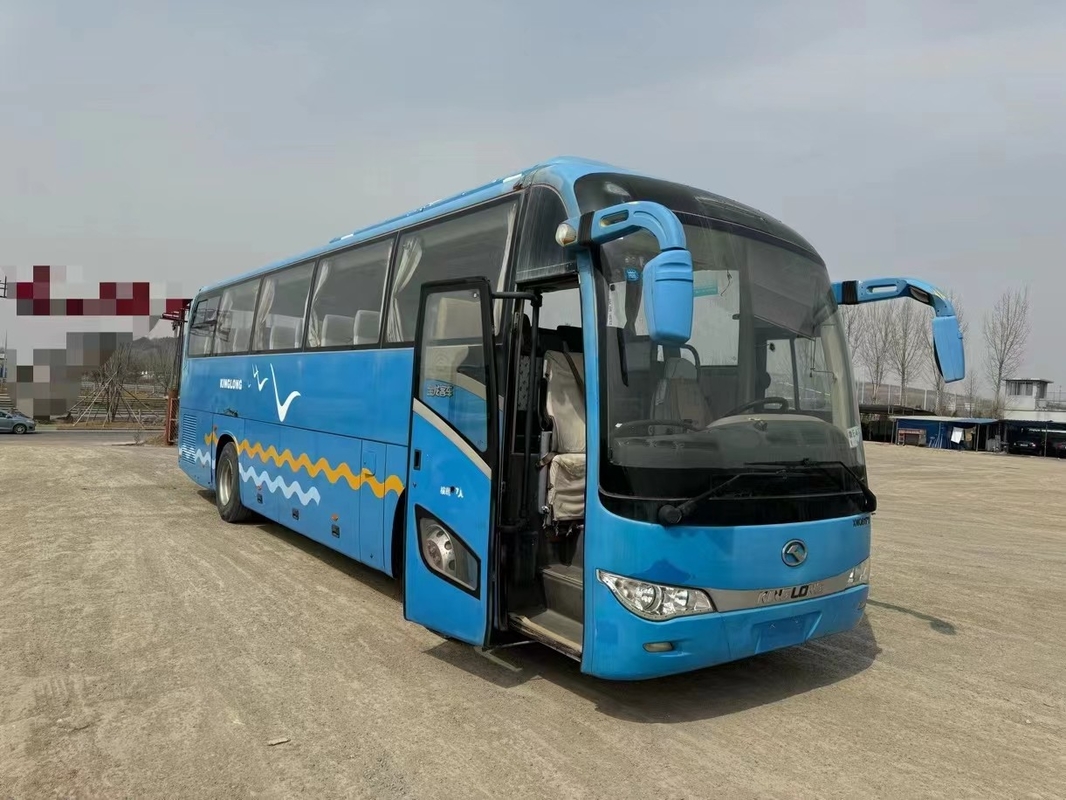 কোচ বাস দীর্ঘ দূরত্ব কিংলং এক্সএমকিউ 617 বাস 47 আসন 2018 বছর পাতা বসন্ত ব্যাগ compartment