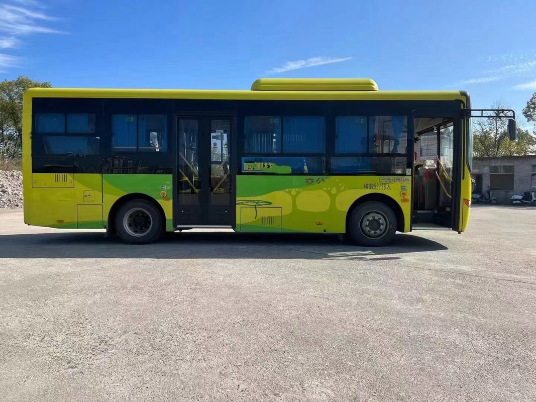 ব্যবহৃত ইলেকট্রিক বাস ইউটোং সিটি বাস ZK6815 ব্যাটারি জীবন 280km 23 আসন 59 যাত্রী পাবলিক পরিবহন