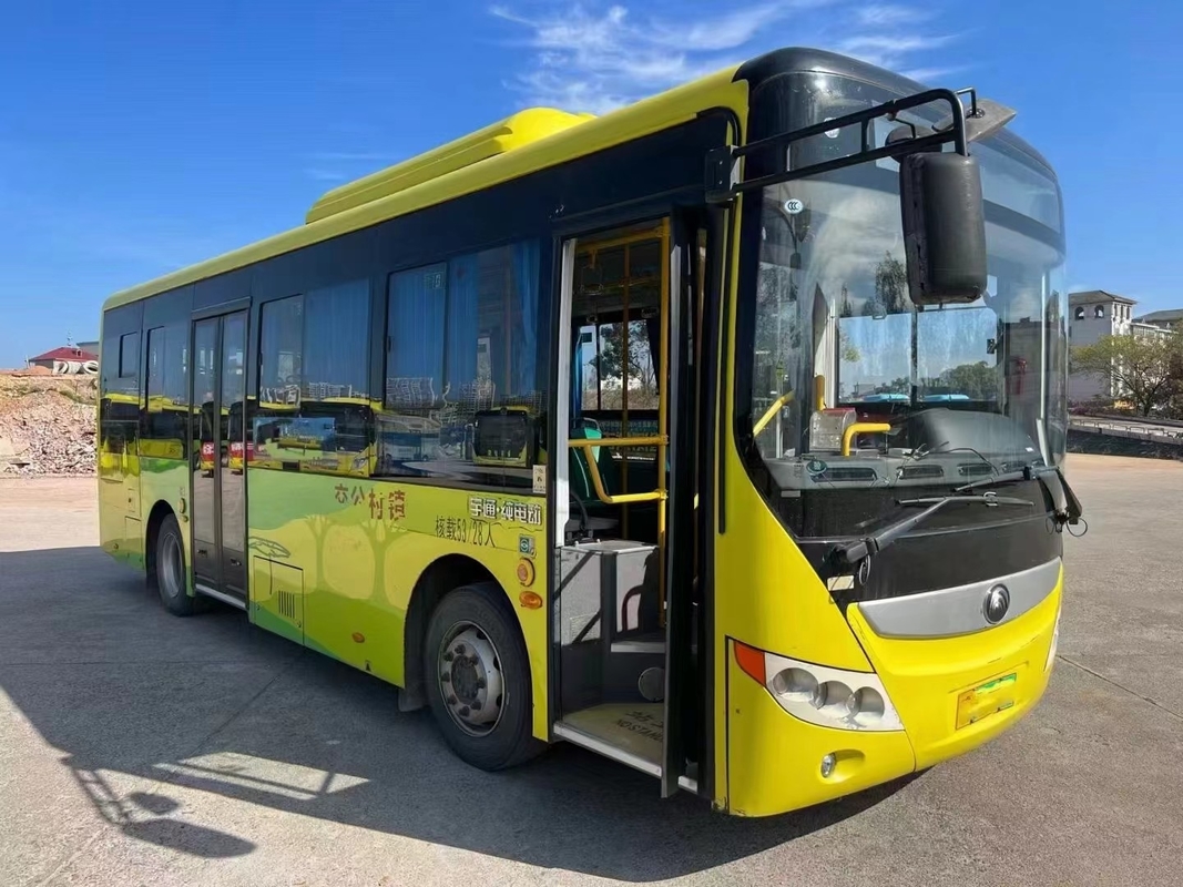ব্যবহৃত ইলেকট্রিক বাস ইউটোং সিটি বাস ZK6815 ব্যাটারি জীবন 280km 23 আসন 59 যাত্রী পাবলিক পরিবহন