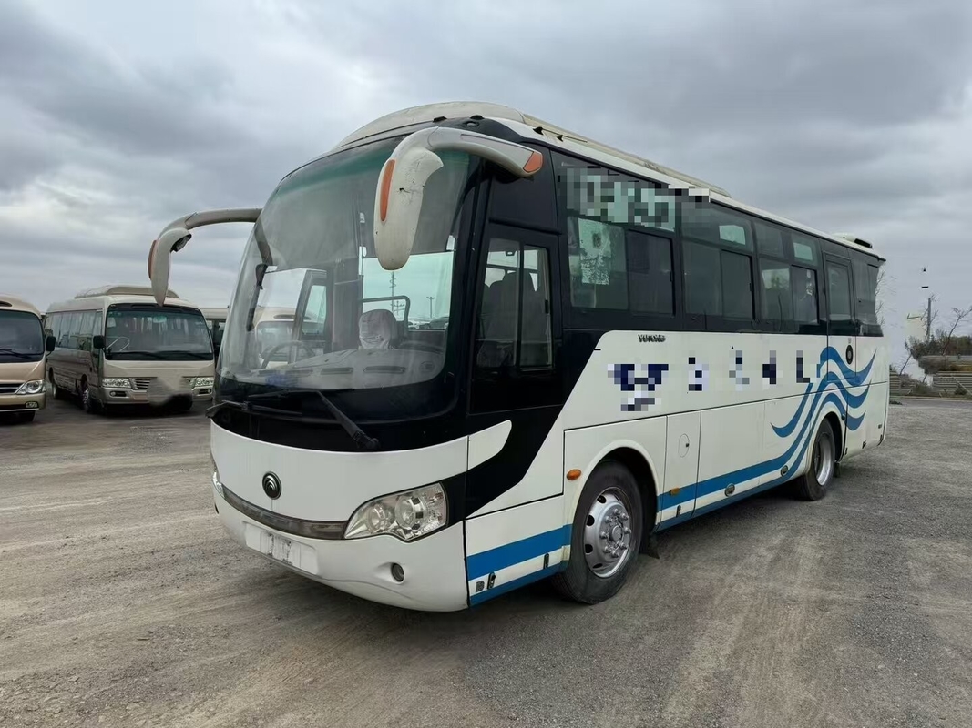 বাণিজ্যিক যাত্রীবাহী YUTONG ZK6888 ব্যবহৃত বাস কম খরচে মাঝারি আকারের বিলাসবহুল জ্বালানী দক্ষ 36 আসন