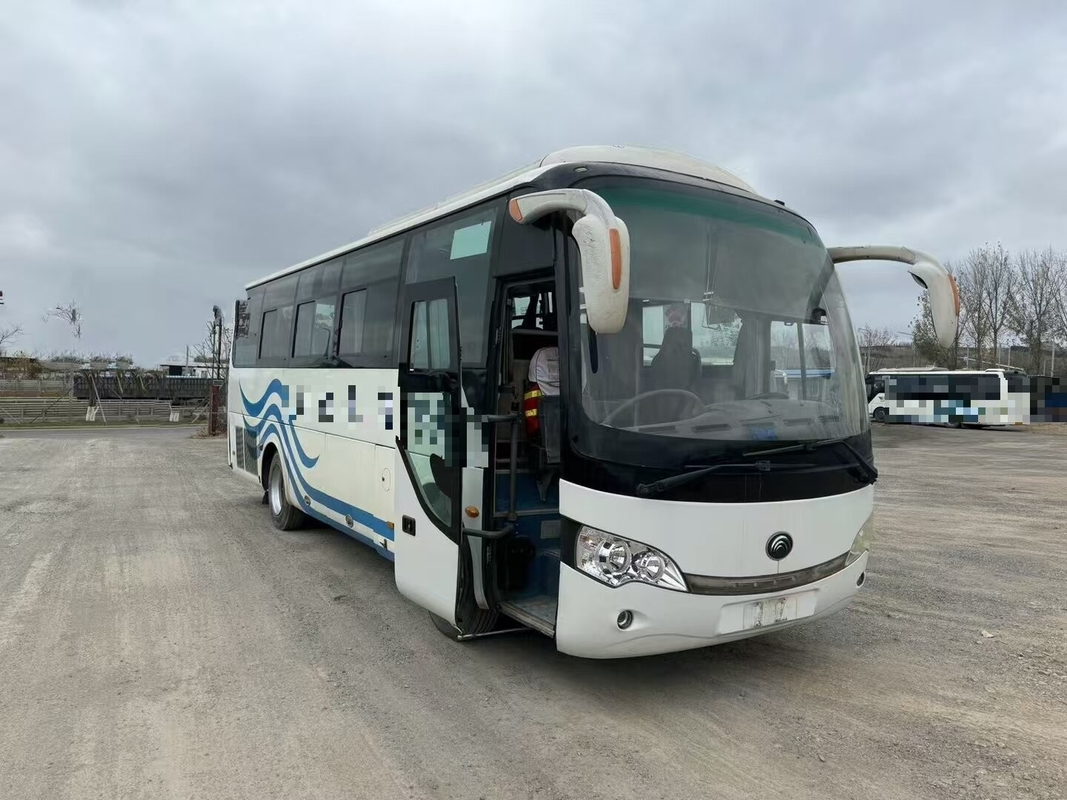 বাণিজ্যিক যাত্রীবাহী YUTONG ZK6888 ব্যবহৃত বাস কম খরচে মাঝারি আকারের বিলাসবহুল জ্বালানী দক্ষ 36 আসন