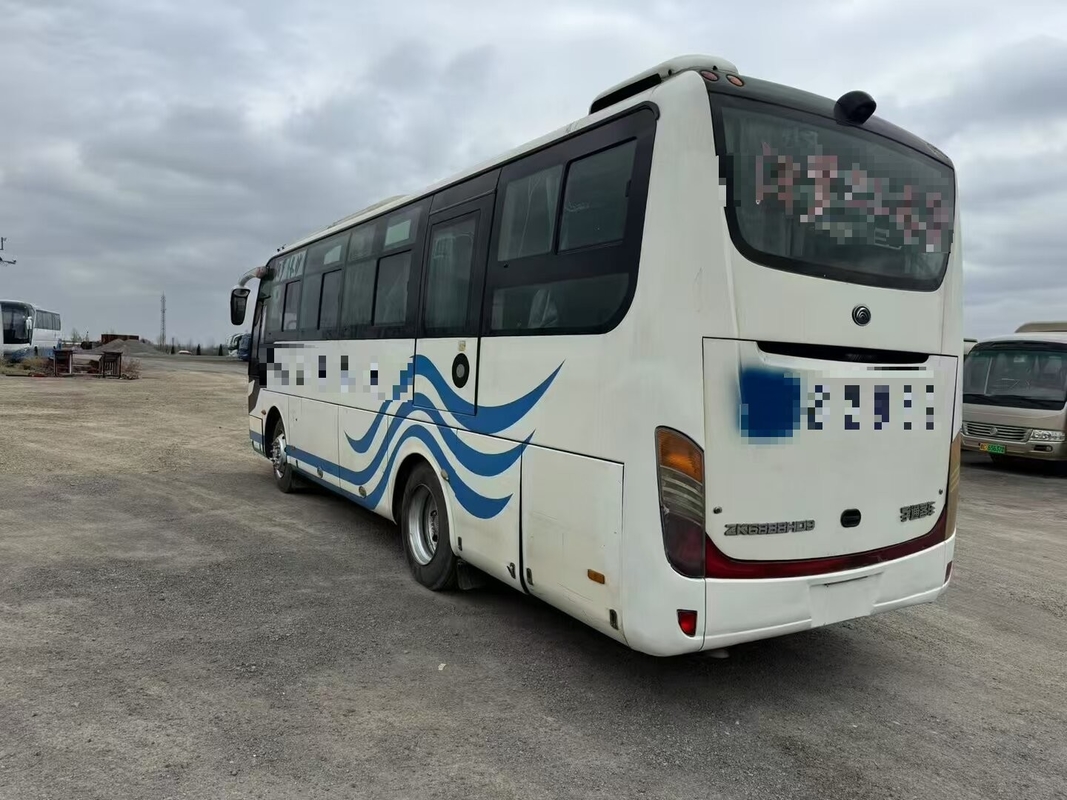 বাণিজ্যিক যাত্রীবাহী YUTONG ZK6888 ব্যবহৃত বাস কম খরচে মাঝারি আকারের বিলাসবহুল জ্বালানী দক্ষ 36 আসন