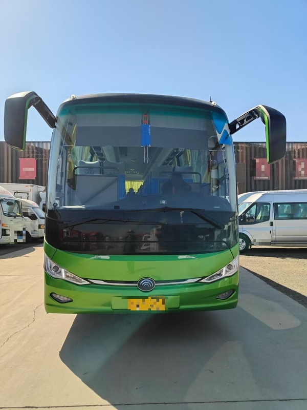 সেকেন্ড হ্যান্ড পরিবহন যানবাহন এলজেডকে6117 স্ট্রিমলাইনড বাইরের নকশা 50 আসন বর্ধিত পরিসীমা