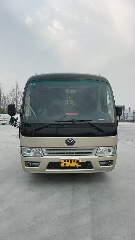 মধ্যম আকারের ZK6792D51 ব্যবহৃত বাস 25 আসন ক্ষমতা 6-গতি গিয়ারবক্স প্রসারিত ডুবে যাওয়া পিছনের ব্যাগগেজ