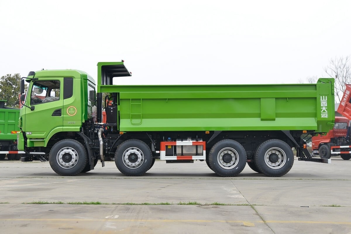 ব্যবহৃত ডাম্প ট্রাক বিক্রয়ের জন্য 300hp DAYUN N6 8*4 ড্রাইভ মোড ব্যবহৃত নির্মাণ ডাম্প ট্রাক কম মাইলেজ সঙ্গে