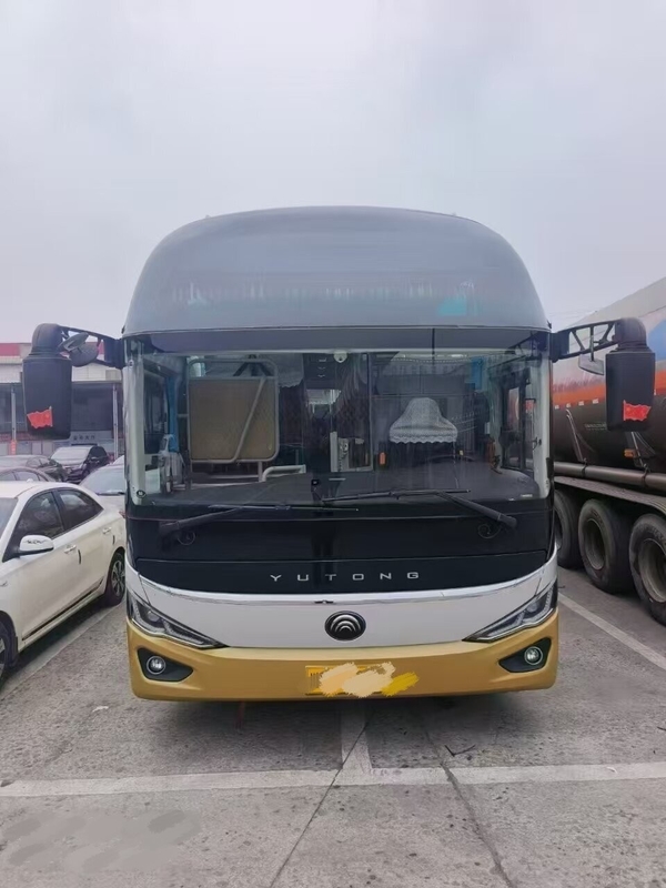 ব্যবহৃত পাবলিক ট্রান্সপোর্ট যানবাহন ZK6137 পরিপাটি কেবিন 56 আসন ভারী দায়িত্ব যাত্রী ভাল শরীরের অবস্থা