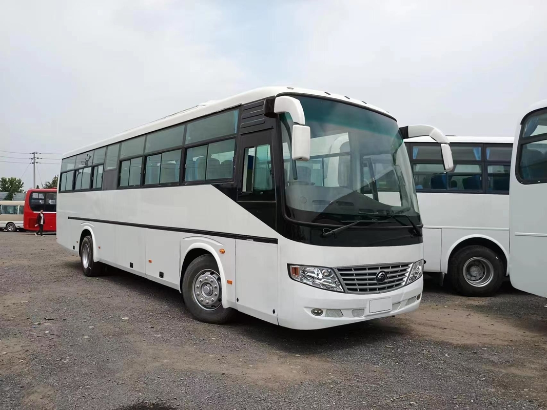 ব্যবহৃত ইউটং বাস স্টক Zk6112d 53seats Dachai ডিজেল জ্বালানী টাইপ ইউরো 2 ইঞ্জিন মধ্যম দরজা সঙ্গে
