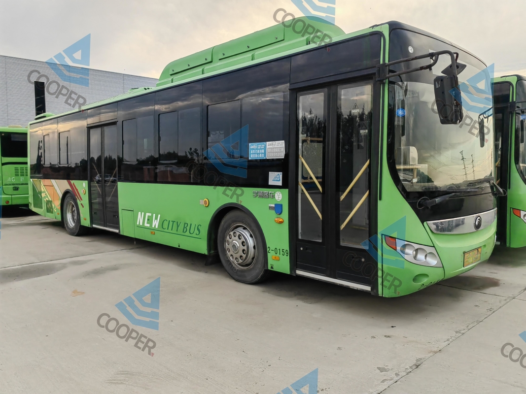 2020 সেকেন্ড হ্যান্ড 77/23 সিট 12 মিটার মসৃণ আকৃতি ব্যবহৃত Yutong6120 সিএনজি বাস ডাবল ডোর