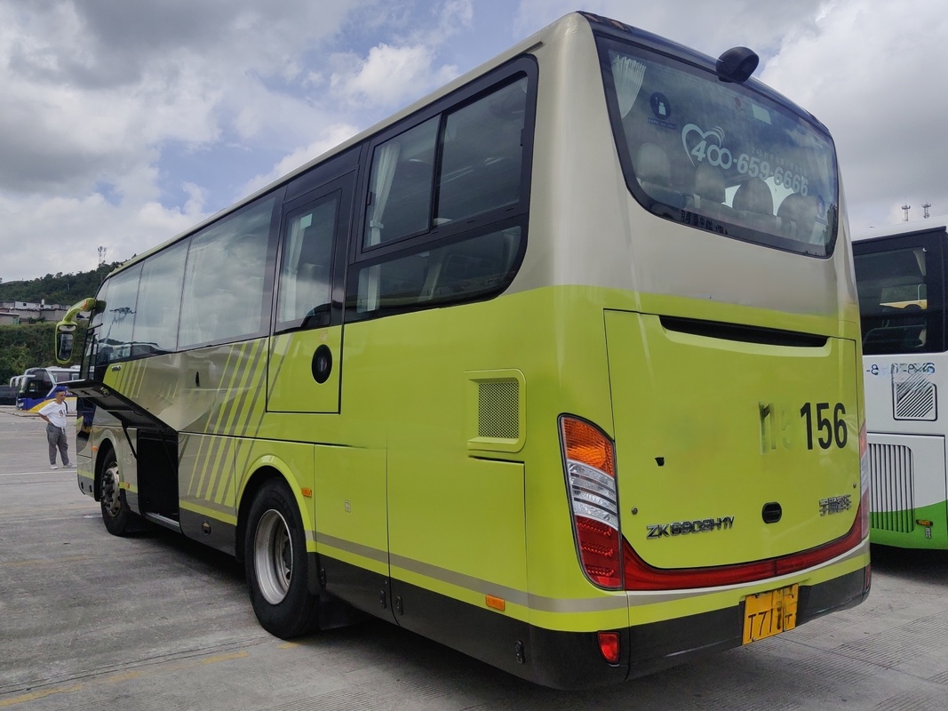 38 Seats 2021 Year Used Yutong Bus ZK6908 Diesel Engine RHD LHD Driver Steering Luxury Bus