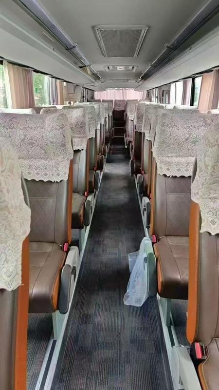 50 Seats 2020 Year Used Yutong Bus ZK6128H Diesel Engine RHD LHD Driver Steering Luxury Bus