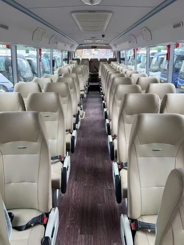 Used Kinglong Bus 50 Seater Luxury Airport Intercity Interurban Coach Buses Congo Zimbabwe