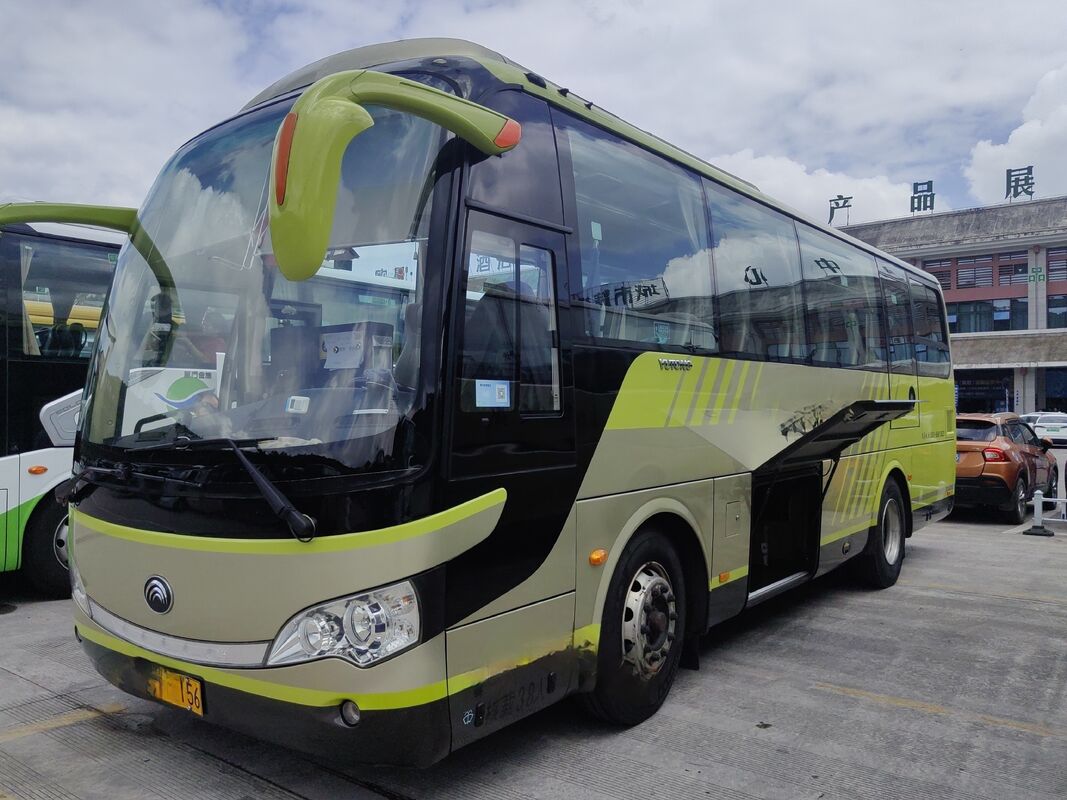 কোচ বাস সেকেন্ড হ্যান্ড ইউ-টং ZK6908 ইউচাই 270hp লিফ স্প্রিং 38 সিট এয়ার সাসপেনশন লাক্সারি পরিবহন এয়ার কন্ডিশন সহ