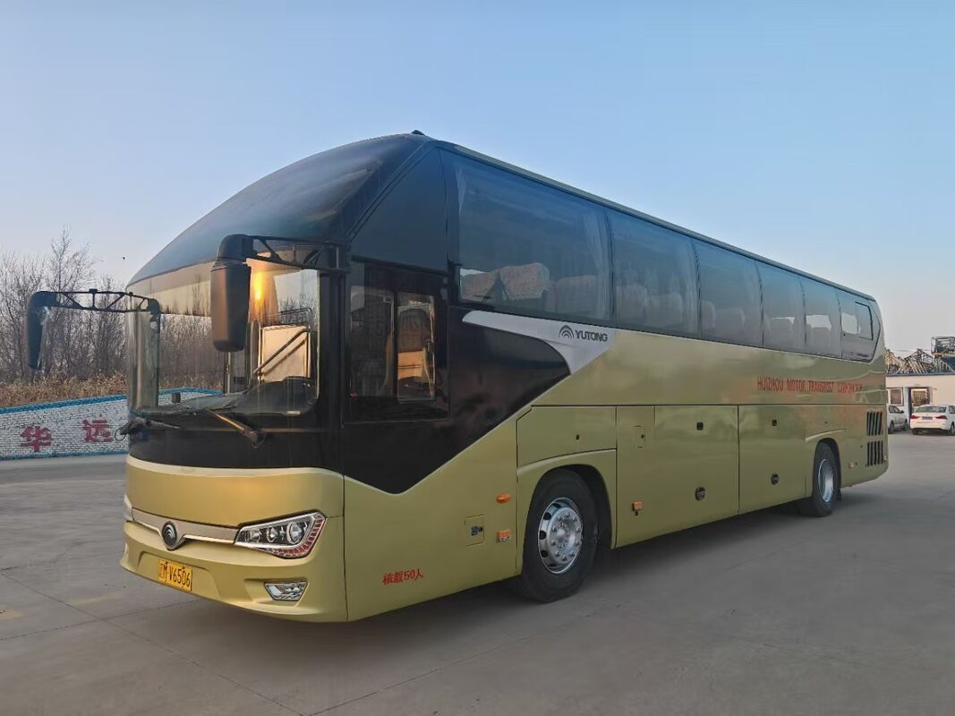 New Arrival Coach Bus Second Hand Yu-tong ZK6128 Yuchai 50 Seats 2021 Luxury Transport With Air Condition
