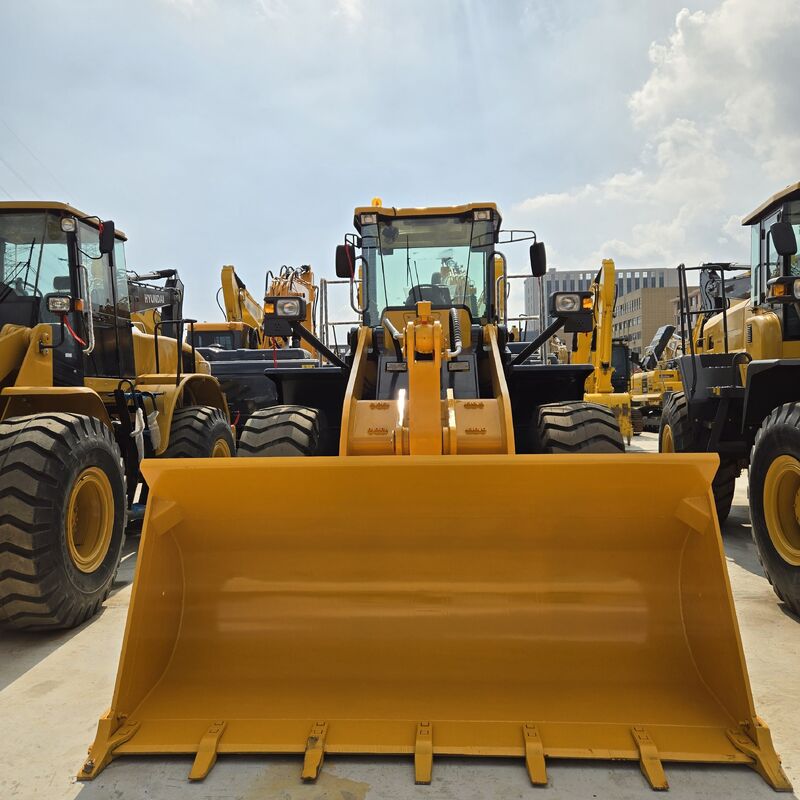 New Arrival Used Chinese brand loader 5 tons in excellent condition  load capacity  rated power 162 kW 220HP for construction in Excellent Condition