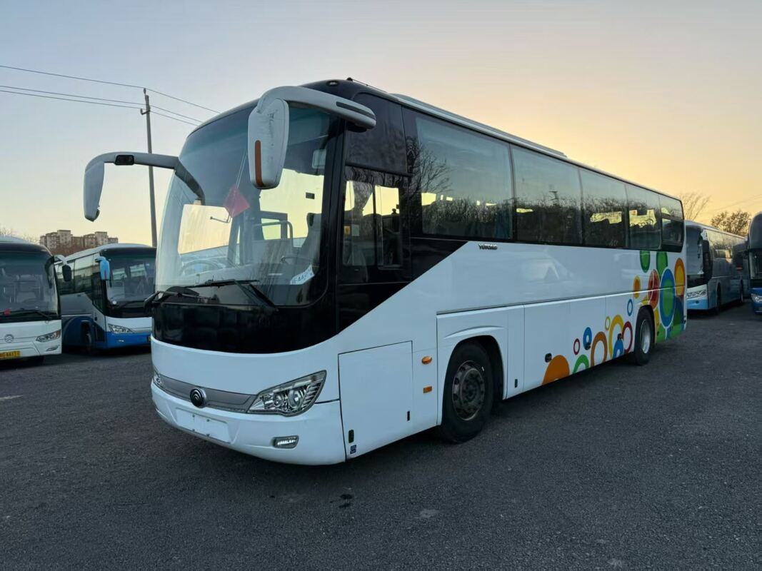 ব্যবহৃত বিলাসবহুল বাস Yutong Zk6119 Yuchai 330hp পাতা বসন্ত 50 আসন লক্স পরিবহন এয়ার কন্ডিশনার সঙ্গে পর্যটক বা দীর্ঘ দূরত্বের জন্য