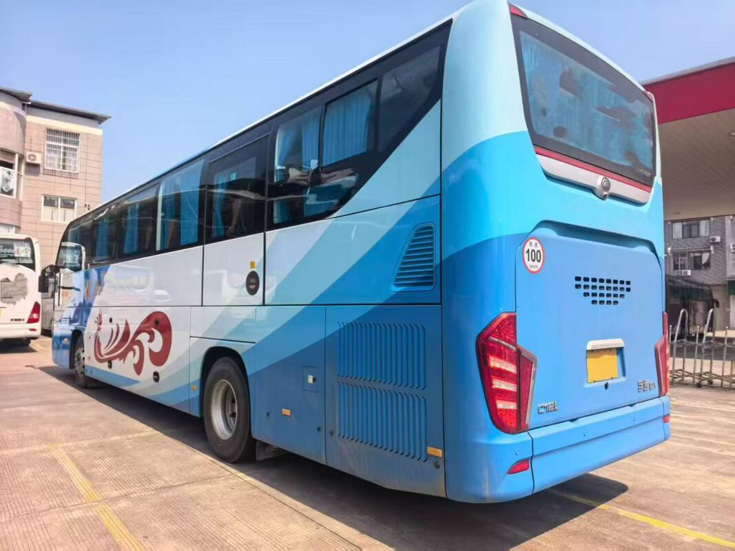 ব্যবহৃত বাস বাস Yutong Zk6128 Weichai 375hp ইউরো 5 পাতার বসন্ত 48 আসন লক্স পরিবহন এয়ার কন্ডিশনার সঙ্গে Shuttle বা দীর্ঘ দূরত্বের জন্য