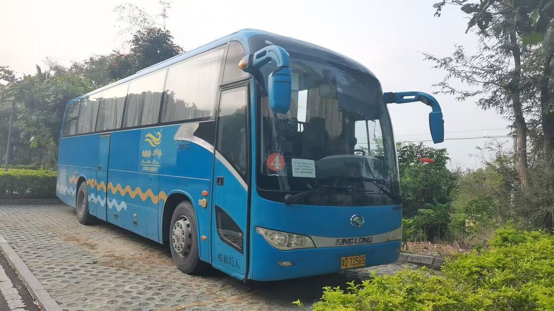 ইউটং এক্সএমকিউ 6117 ইউচাই ইউরো 5 লিফ স্প্রিং 45 সিট লক্স ট্রান্সপোর্ট এয়ার কন্ডিশনার সহ শাটল বা দীর্ঘ দূরত্বের জন্য