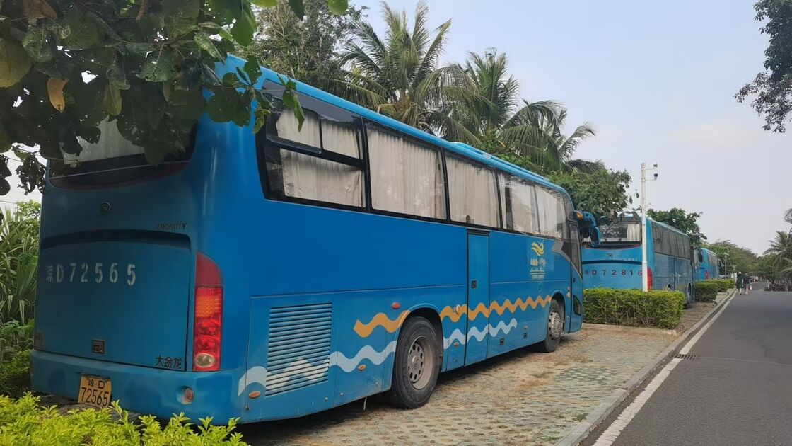 ইউটং এক্সএমকিউ 6117 ইউচাই ইউরো 5 লিফ স্প্রিং 45 সিট লক্স ট্রান্সপোর্ট এয়ার কন্ডিশনার সহ শাটল বা দীর্ঘ দূরত্বের জন্য