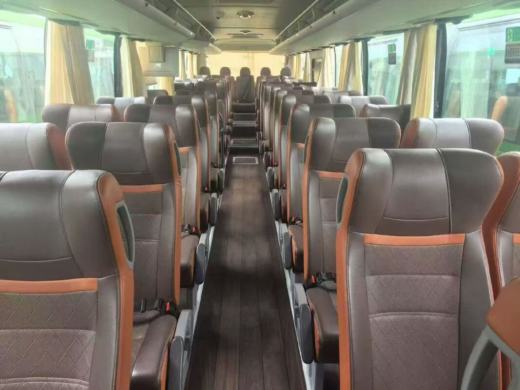 Used Coach Buses Yu-tong ZK6127 Weichai Euro 6  Leaf Spring 50 Seats 2023 Year Lux Transport With Air Condition For Shuttle or Long Distance