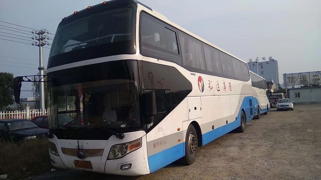 YUTONG ব্যান্ড ব্যবহৃত কোচ বাস 2013 বছর A / সি / ডিজেল Weichai 336hp ইঞ্জিন