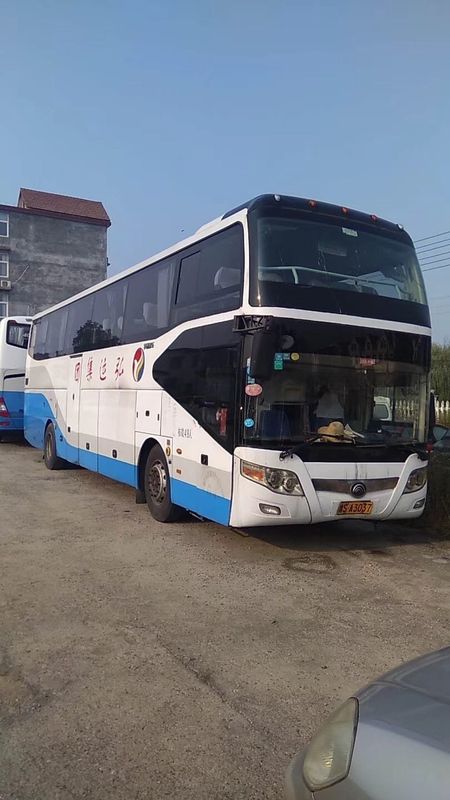 YUTONG ব্যান্ড ব্যবহৃত কোচ বাস 2013 বছর A / সি / ডিজেল Weichai 336hp ইঞ্জিন