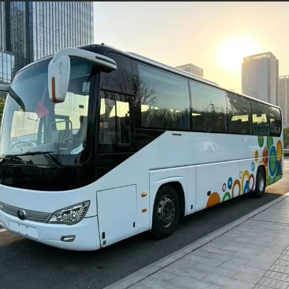 ZK6119 ডিজেল লং ট্রান্সপোর্ট বাস 50 সিট সেকেন্ড হ্যান্ড কোচ যাত্রীবাহী যানবাহন বিক্রয়ের জন্য