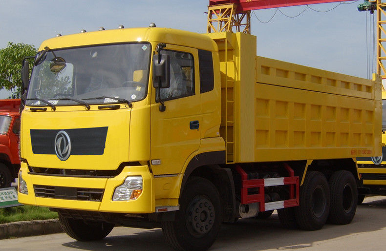 DONGFENG ব্র্যান্ড ব্যবহৃত ডাম্প ট্রাক B210 33 ইঞ্জিনের সাথে 85 কিলোমিটার / এইচ সর্বোচ্চ গতি