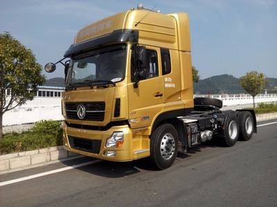 6x4 ড্রাইভ মোড ব্যবহৃত ট্রাক্টর ট্রাক DONGFENG ব্র্যান্ড ইউরো তৃতীয় নির্গমন স্ট্যান্ডার্ড