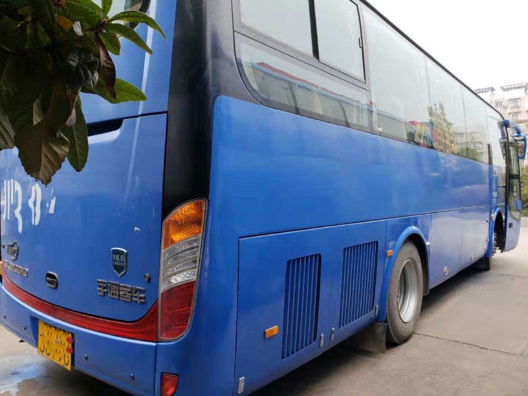 ZK6938H9 নীল ব্যবহৃত Yutong বাস 39 আসন ব্যবহৃত যাত্রা বাস 2010 বছর গ্রেট পারফরম্যান্স