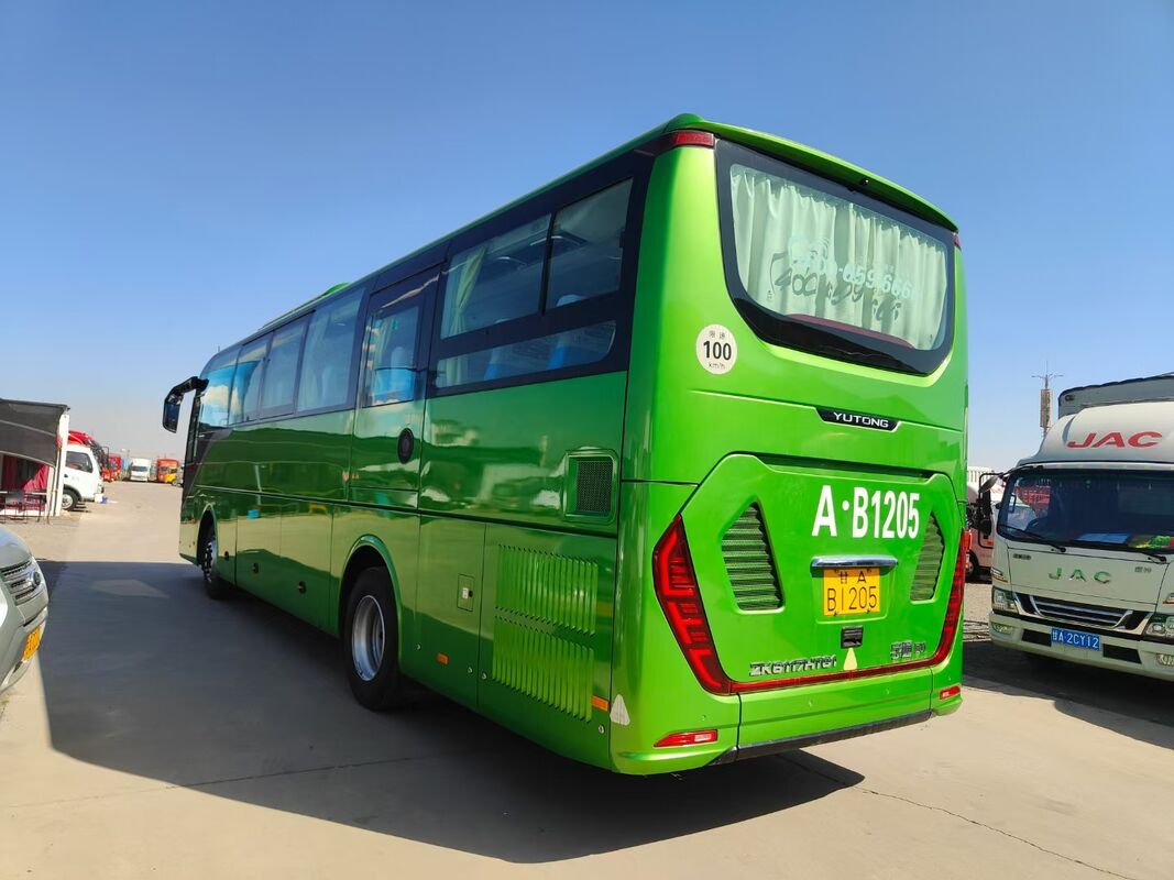 বিক্রয়ের জন্য ব্যবহৃত ইউটং ZK6117 বাস ওয়েইচাই ডিজেল ইঞ্জিন ডাবল ডোর ৫০ সিট লাক্সারি ট্যুর কোচ LHD