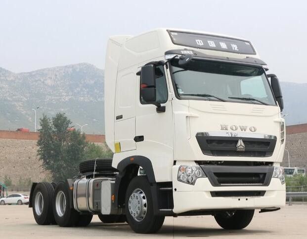 HOWO T7H ব্যবহৃত হেভি ডিউটি ​​ট্রাক 6x4 A/C 397kW ইঞ্জিন শক্তি সহ ড্রাইভ