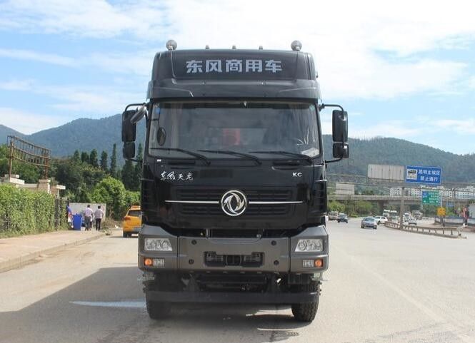8x4 ড্রাইভ 420HP ইউরো IV / V ডংফেন কমিনিস ইঞ্জিনের সাথে ব্যবহৃত কাজের ট্রাক
