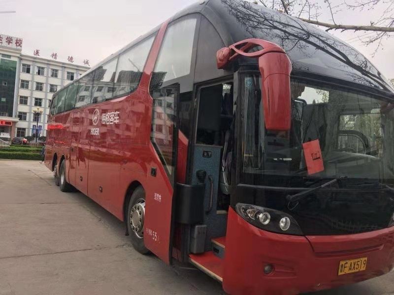 বিলাসবহুল KLQ6122 ২য় হ্যান্ড কোচ ইউরো IV/V 24-57 আসন ব্যবহৃত যাত্রীবাহী বাস