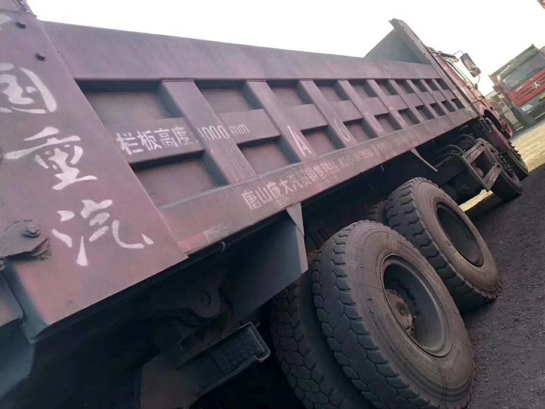 Howo 8x4 ব্যবহৃত ডাম্প ট্রাক 12 চাকা 30-40 টন সুন্দর সঙ্গে কোন ক্ষতি খুঁজছেন