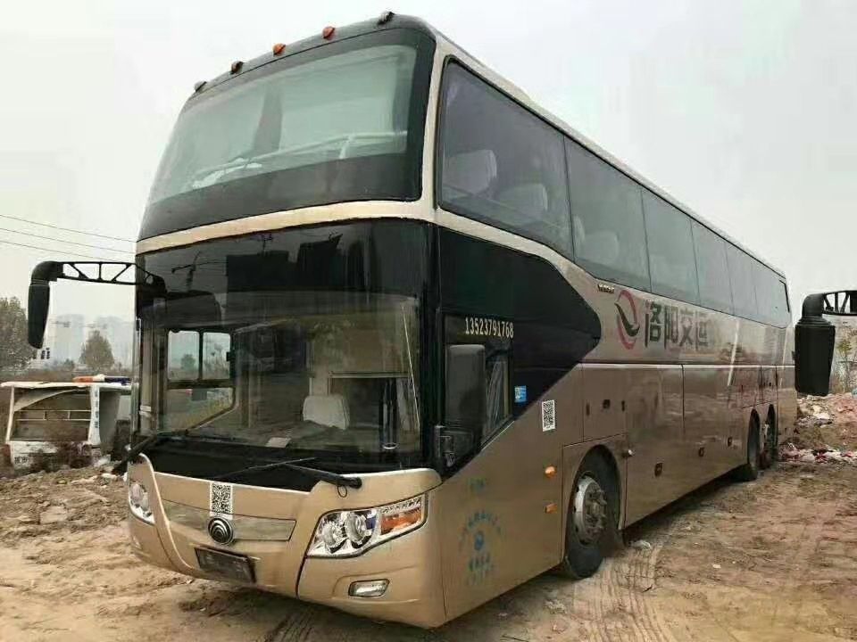 14m ডিজেল ব্যবহৃত Yutong ZK6147 বাণিজ্যিক বাস 60-70 আসনের বিলাসবহুল কোচ বাস