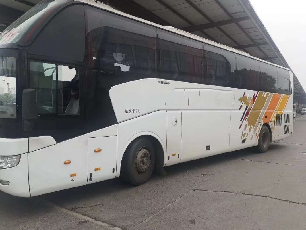 ডিজেল ব্যবহৃত কোচ বাস Yutong zk6127 স্ট্রং ফ্রেম 25-57 আসন সহ এসি টয়লেট