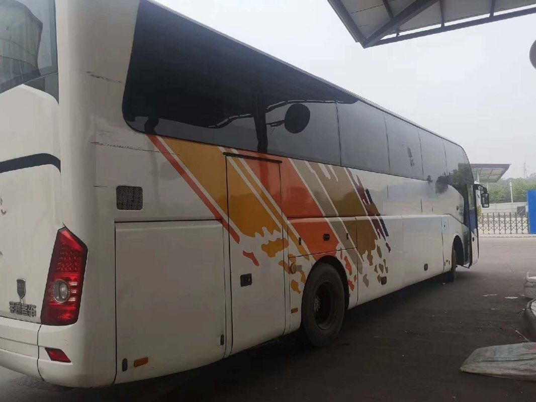 ডিজেল ব্যবহৃত কোচ বাস Yutong zk6127 স্ট্রং ফ্রেম 25-57 আসন সহ এসি টয়লেট