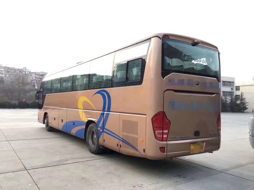 ZK6122 49/55 আসন Yutong ব্যবহৃত কোস্টার বাস ডিজেল বাম হাত ড্রাইভার ডোর ফেস ট্রিপ 2013 - 2016 বছর
