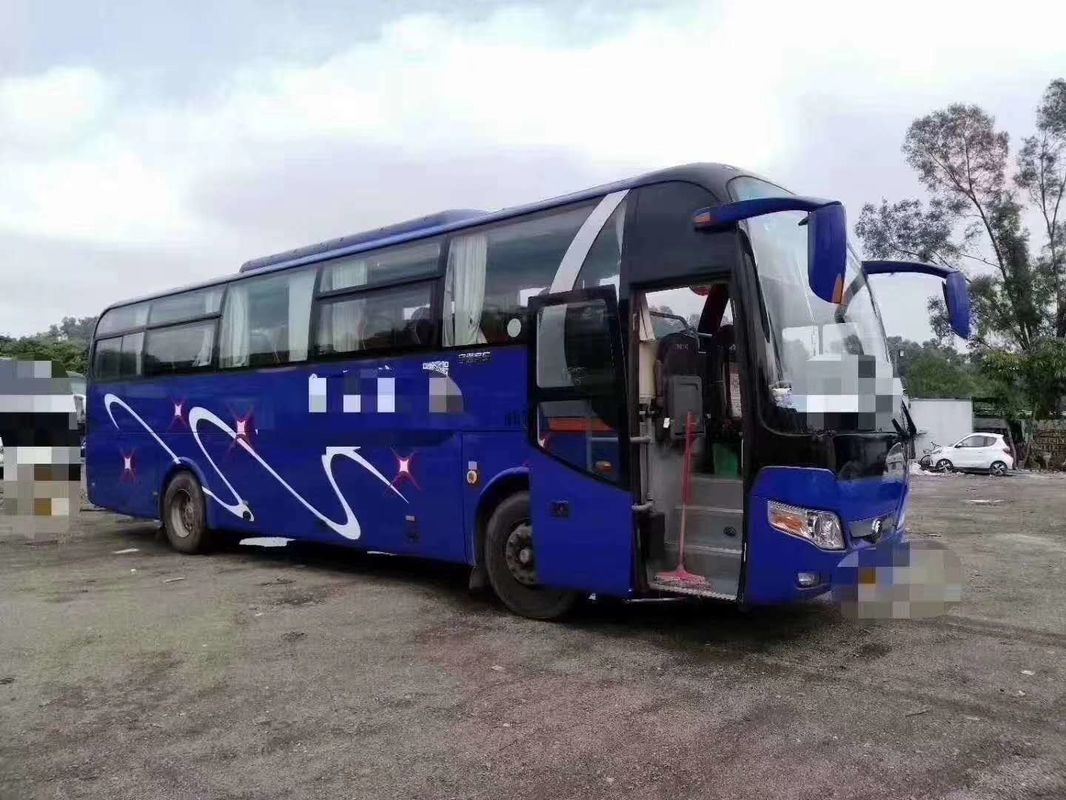 2014 বছর 51 সিটার ব্যবহৃত ইউটং বাস 10800 মিমি বাস দৈর্ঘ্য 100km / H সর্বোচ্চ গতি