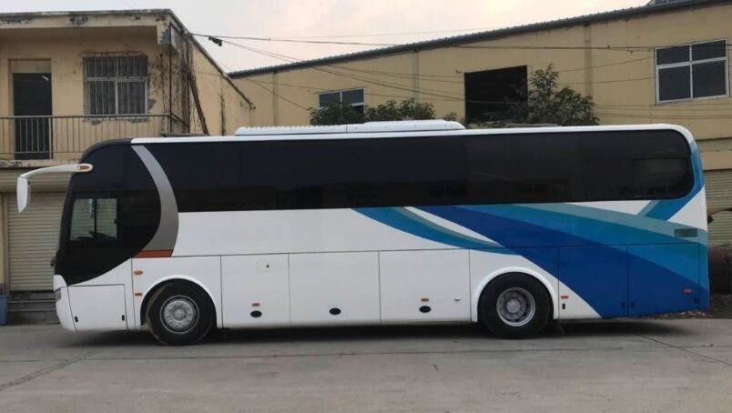 LHD / RHD ব্যবহৃত ইউটং 45 সিটার বাস 100km/H সর্বোচ্চ গতি 162kw মোটর পাওয়ার