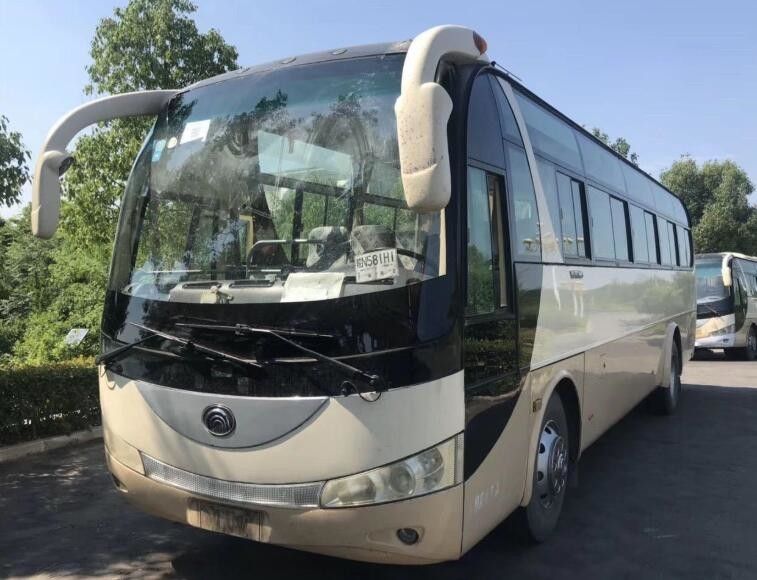 2010 বছর দ্বিতীয় হাত ট্যুরিস্ট বাস 47 আসন ইউটং Zk6100 মডেল কোচ বাস ব্যবহৃত