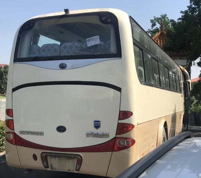 2010 বছর দ্বিতীয় হাত ট্যুরিস্ট বাস 47 আসন ইউটং Zk6100 মডেল কোচ বাস ব্যবহৃত