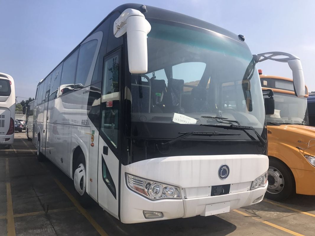 SLK6118 শেনলং ব্র্যান্ড 50 আসন নতুন 2019 কোচ বাস হোয়াইট ডিজেল বাম স্টিয়ারিং ড্রাইভ প্রাইটিস ভাল বাসগুলি