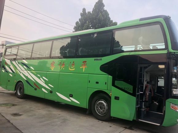 ডিজেল 6126 এলএইচডি ব্যবহৃত যাত্রীবাহী বাস 55 আসন 2015 বর্ষ ইয়ুটং 2 য় হাত বাস