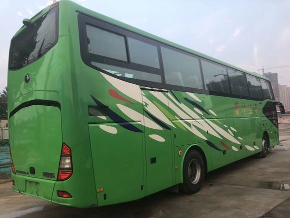 ডিজেল 6126 এলএইচডি ব্যবহৃত যাত্রীবাহী বাস 55 আসন 2015 বর্ষ ইয়ুটং 2 য় হাত বাস