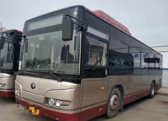 70 আসনের LHD ব্যবহৃত ইউটং বাস CNG আরবান সিটি বাস 19000KM মাইলেজ ট্যুরিস্ট কোচ বাস