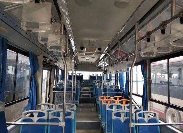 70 আসনের LHD ব্যবহৃত ইউটং বাস CNG আরবান সিটি বাস 19000KM মাইলেজ ট্যুরিস্ট কোচ বাস