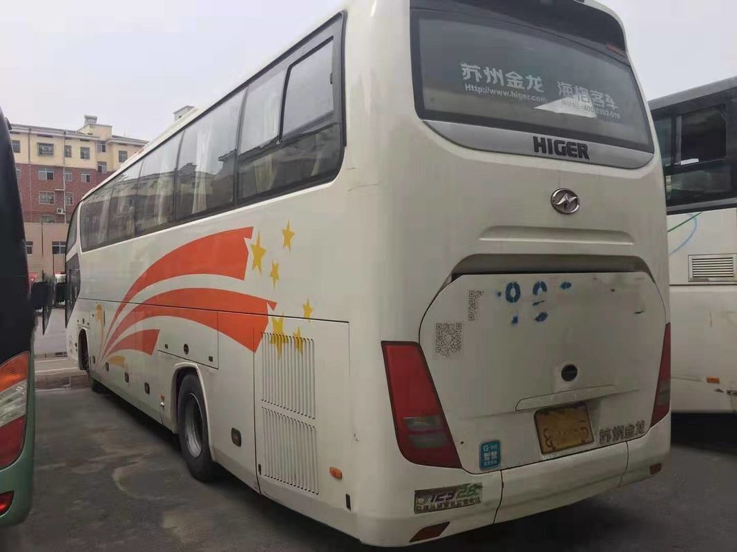 59 আসন 2015 বছর ব্যবহৃত কোচ বাস হাইগার ব্র্যান্ড ওয়ান এবং হাফ ডেকার 3795 মিমি বাসের উচ্চতা