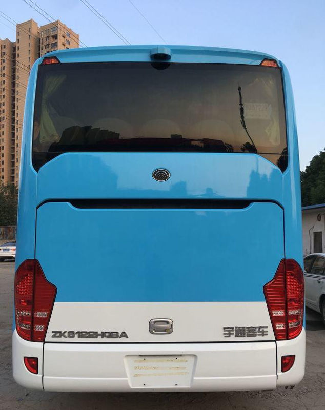 Zk6122 LHD ব্যবহৃত ইউটং বাস 2015 সালের 50 আসনের ডিজেল ইঞ্জিন 125km/H সর্বোচ্চ গতি